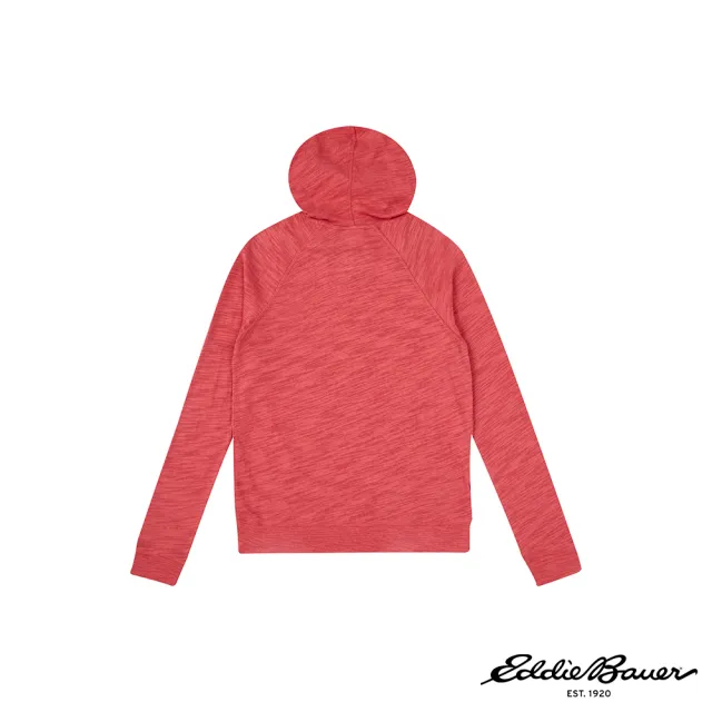 【Eddie Bauer】女性長袖棉質親膚連帽上衣 任選 21690144