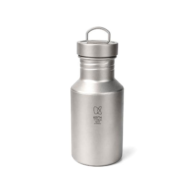 【Keith】鎧斯鈦單層鈦水壺 400ml / Ti3030 運動水壺 環保水瓶 鈦飲水壺 單層鈦水壺 隨身鈦水杯