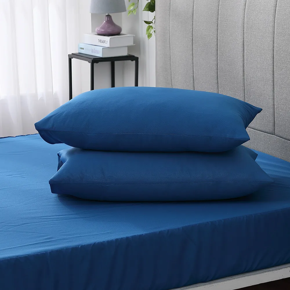 【ISHUR 伊舒爾】買1送1 銀離子抗菌防水透氣保潔墊枕頭套2入組(台灣製造/3M專利技術/枕套/ISHUR伊舒爾)