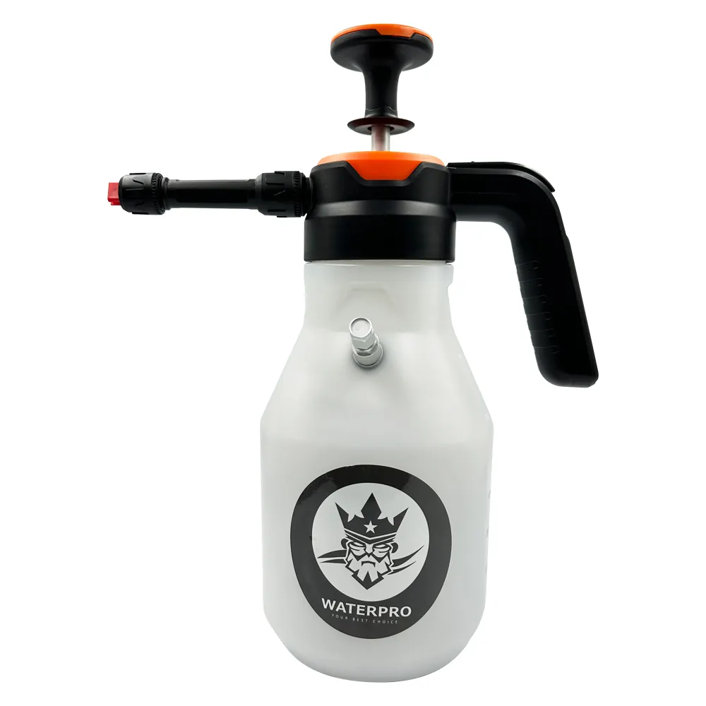 【YARK】WATERPRO 車用氣嘴手持泡沫噴壺 2L 洗車噴壺｜氣壓式噴壺｜高壓噴壺｜洗車噴瓶
