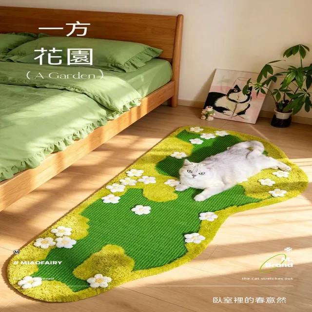 【MOOG 沐格】劍麻貓抓板 貓抓地墊 耐抓耐磨沙發保護墊 床邊貓咪磨爪墊