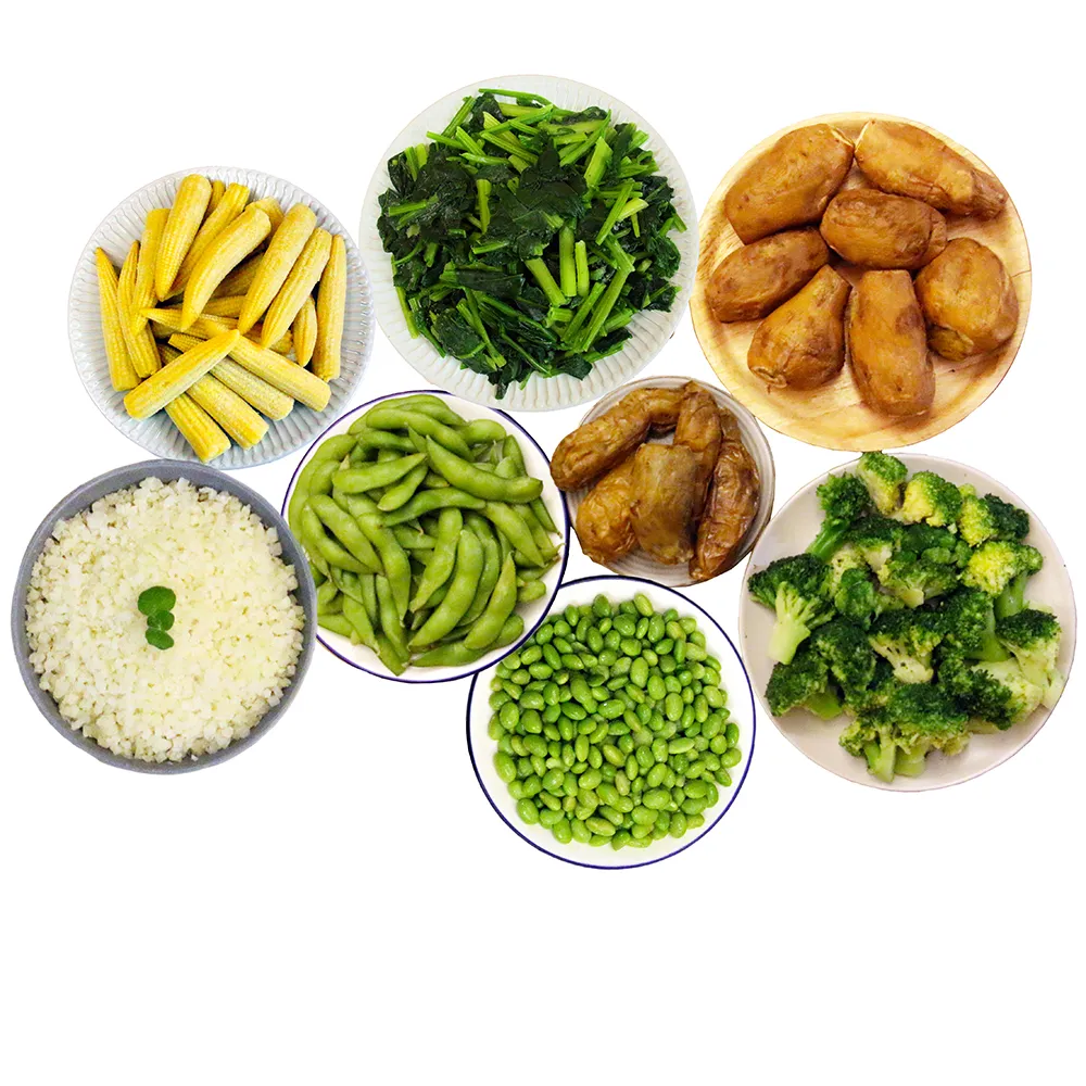 【田食原】綜合鮮凍蔬菜10件組5250g(方便即食 冰烤地瓜 毛豆 花椰菜米 健康減醣 輕食健身餐 低熱量)