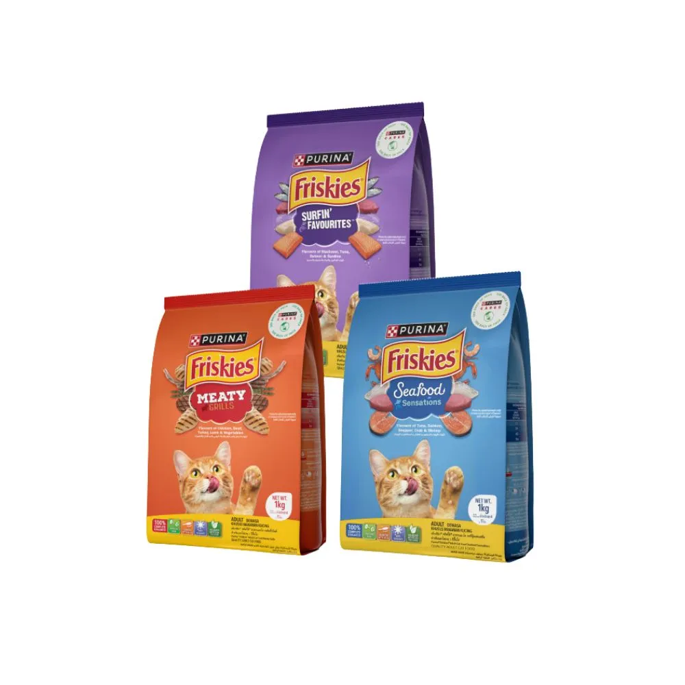 【Friskies 喜躍】成貓乾糧 1KG