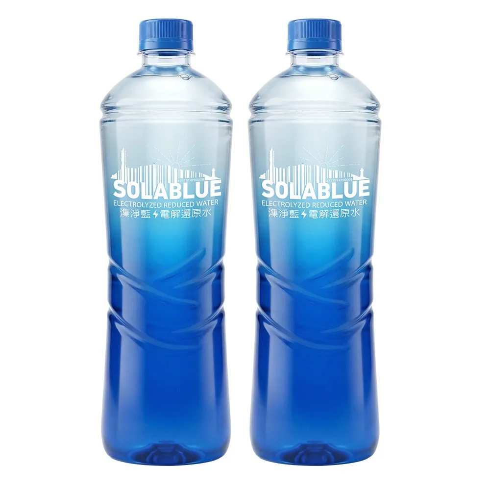【SOLABLUE 潗淨藍】PH8.5 電解還原鹼性水 820mlx2箱(共40入 天然微礦 鹼性水 礦泉水 官方直營)