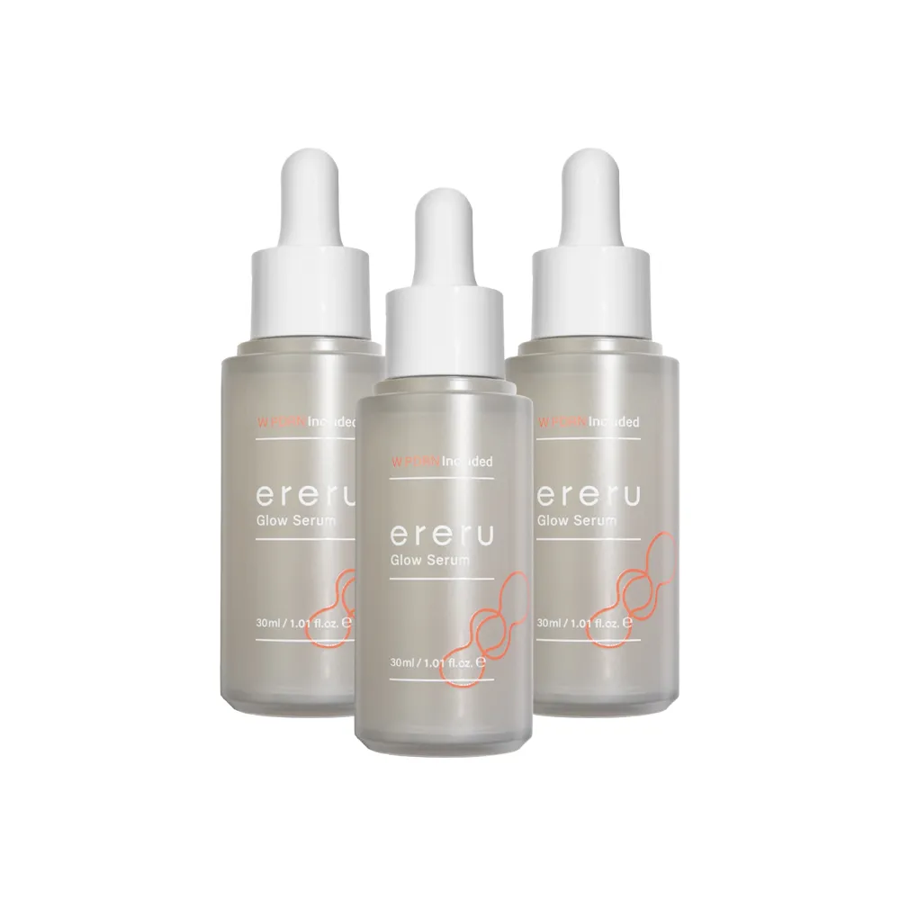 【ereru】艾蕾露 雙重PDRN光耀精華30mLx3(外泌體/菸鹼醯胺/精華液/美白/玻尿酸/膠原蛋白/保濕修護)