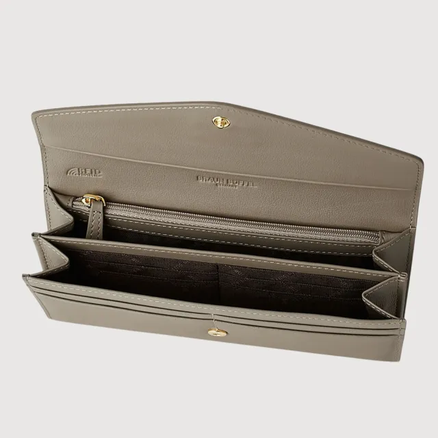 【BRAUN BUFFEL 德國小金牛】巨星-F 12卡兩折長夾-多色任選(BF887-621-BK/HM) 錢包送禮推薦