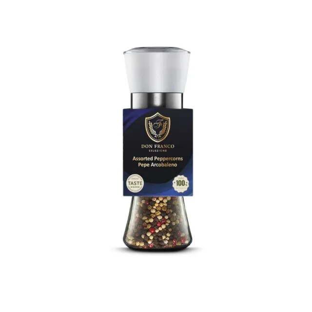 Don Franco彩虹胡椒粒調味研磨罐80g