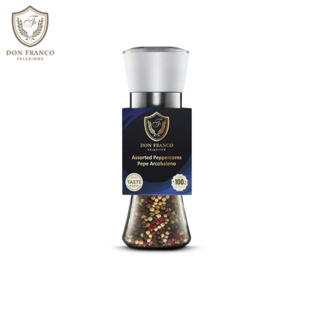 Don Franco彩虹胡椒粒調味研磨罐80g