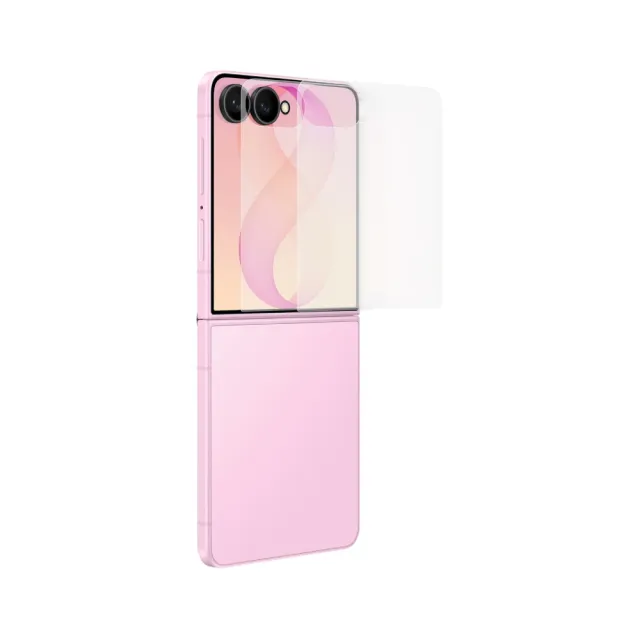 【Samsung 三星】Galaxy Z Flip8 原廠抗反光螢幕保護貼 - 內附 2片保貼 (EF-UF776)