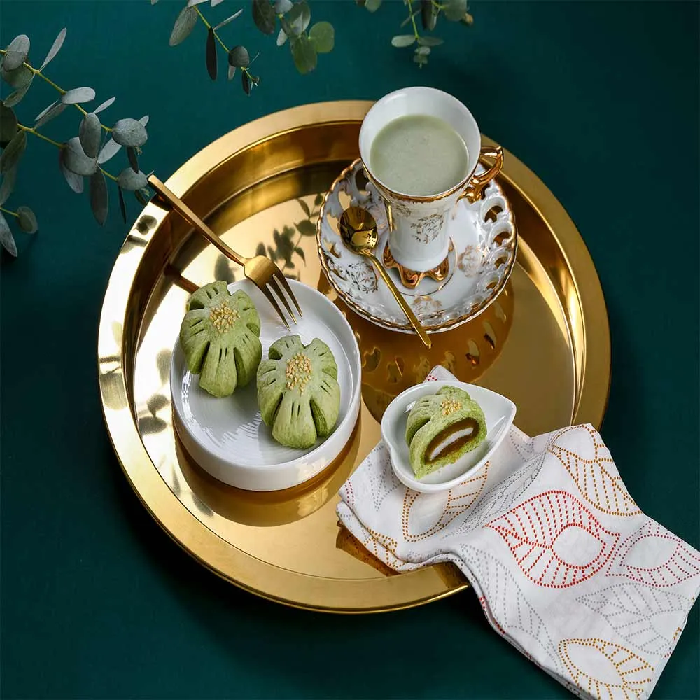 【和生御品】抹茶白玉酥6入禮盒(宮廷茶點 傳統點心 下午茶)_年菜 年節禮盒