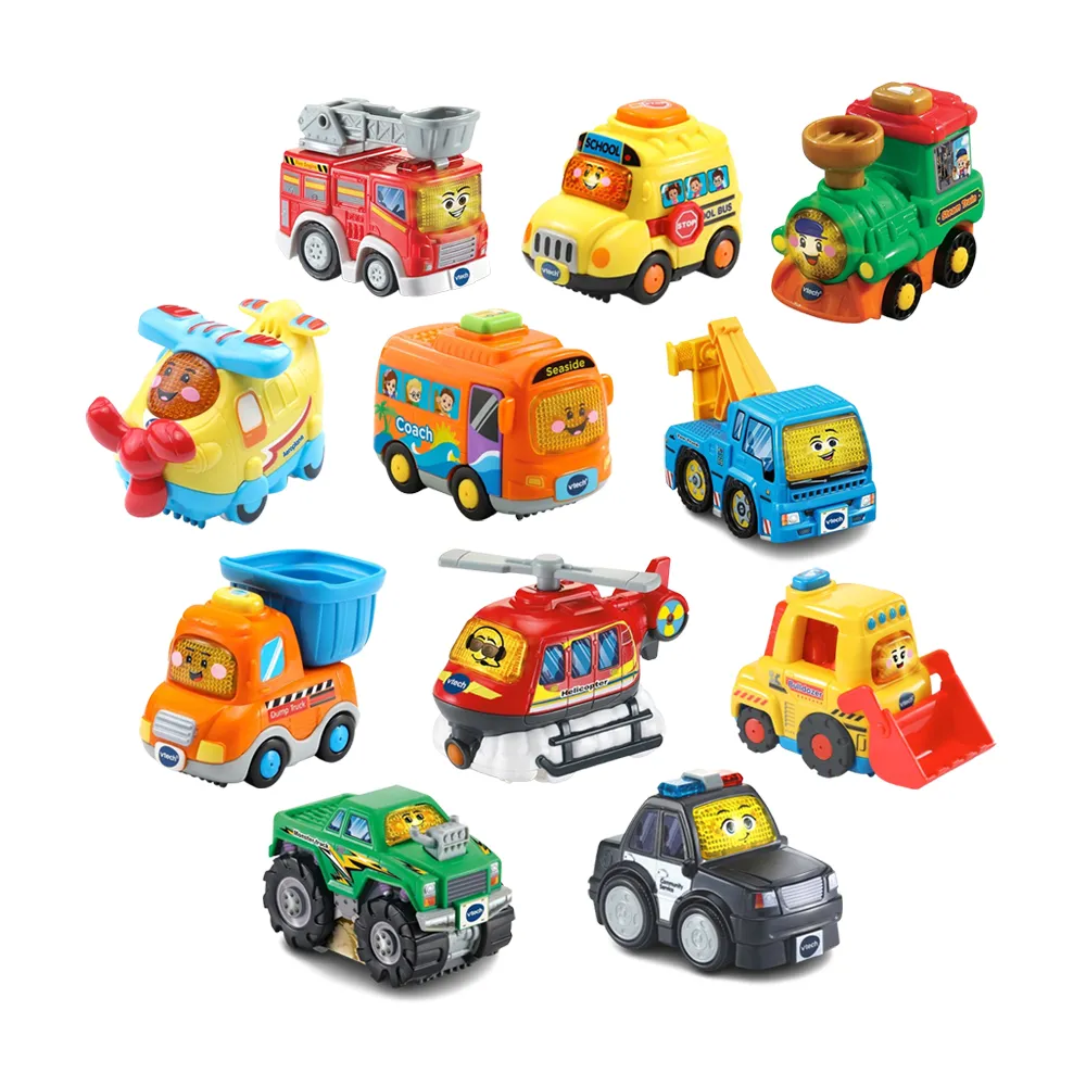 【Vtech】嘟嘟聲光互動車/聲光城市嘟嘟車(多款任選)