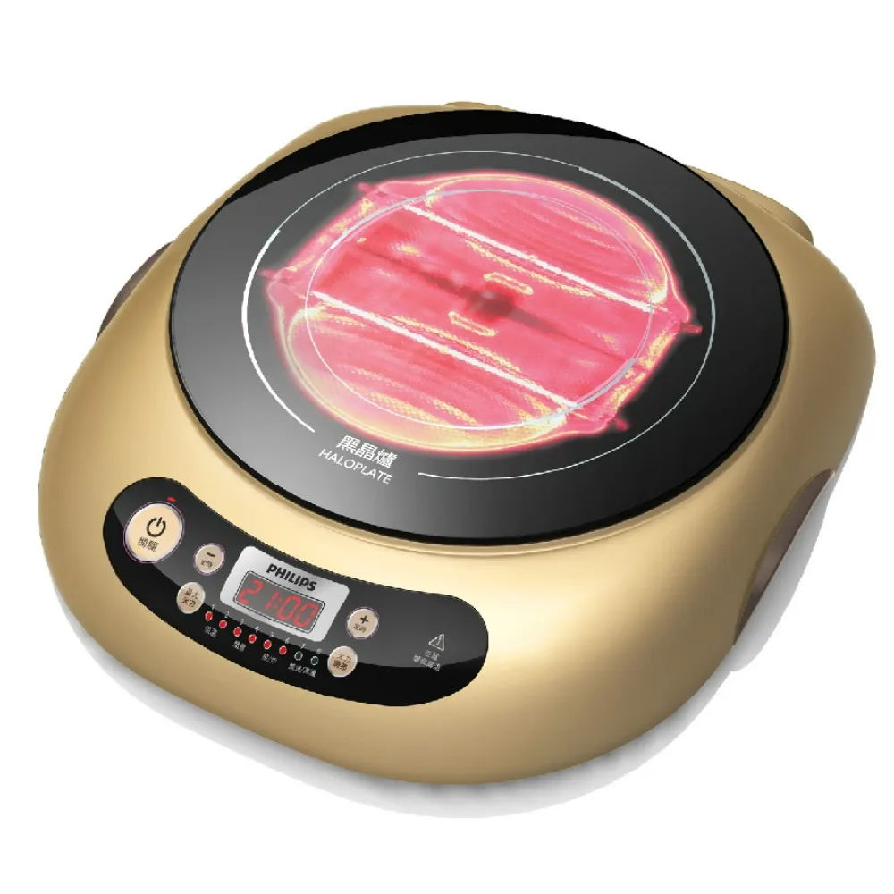 【Philips 飛利浦】抽UX20戰鬥陀螺_不挑鍋黑晶爐_HD4990