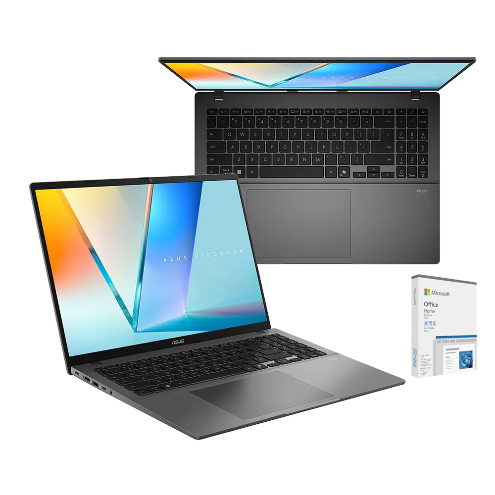【ASUS 華碩】Office2024組★16吋Copilot+PC AI筆電(VivoBook S16/Snapdragon X X1-26-100/16G/1T SSD/W11)