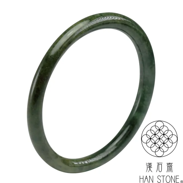【漢石齋】天然翡翠A貨 細圓條手鐲玉鐲 深藍水種飄花帶黃翡(版寬6mm以上)