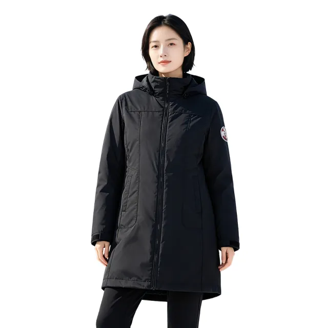 【St.Bonalt 聖伯納】機能防風防水兩件式羽絨衝鋒衣｜女款 8160(羽絨 外套 保暖 滑雪 防風)