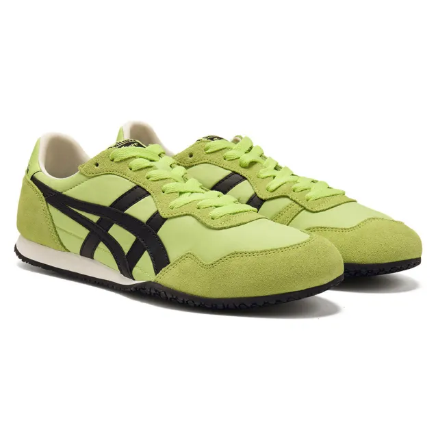【Onitsuka Tiger】鬼塚虎-淺綠底黑虎爪紋 SERRANO(1183B400-308/1183B400-756)