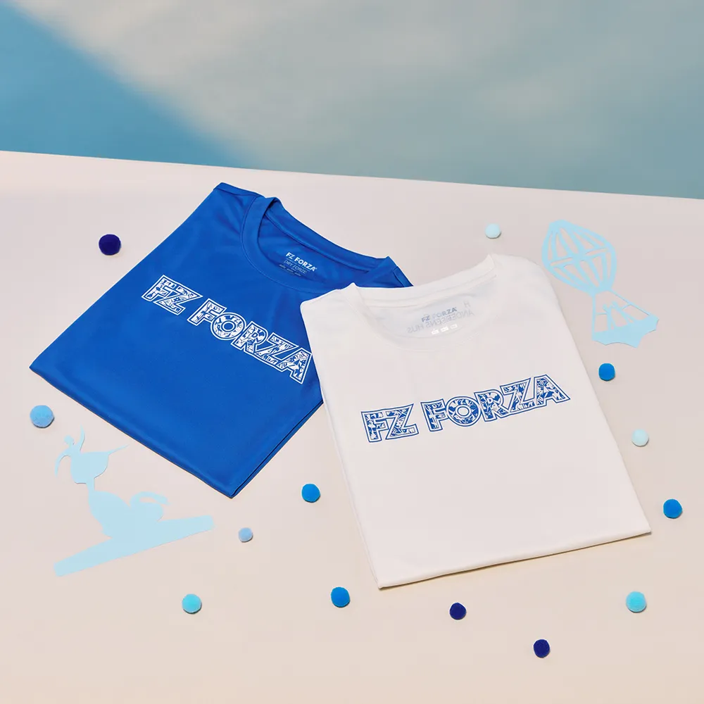 【FZ FORZA】安徒生博物館聯名T-Shirt(FZ_T-502HCA F/L 波斯藍/象牙白)
