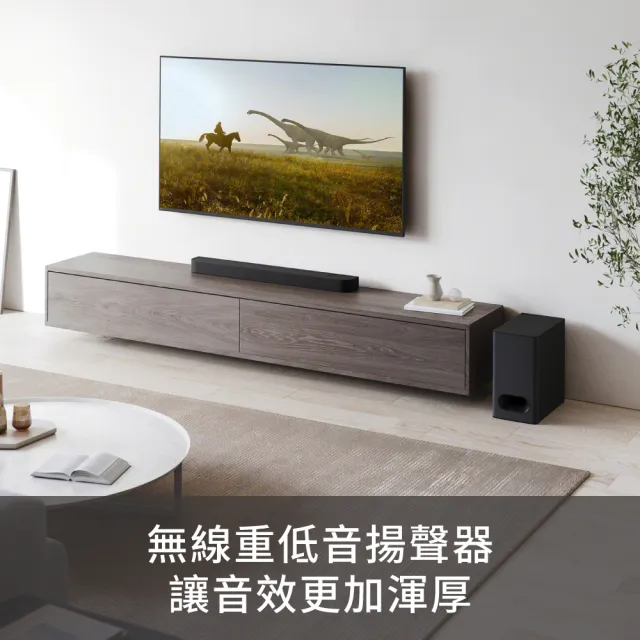 【SONY 索尼】BRAVIA Theatre Bar 6 兩件式環繞家庭劇院HT-B600(公司貨 保固12個月)