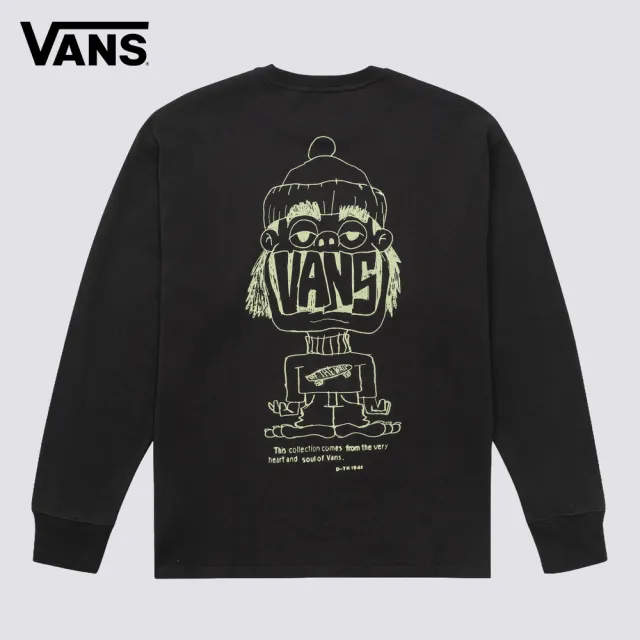 【VANS】官方旗艦 AP Sould FGX 黑色長袖T恤