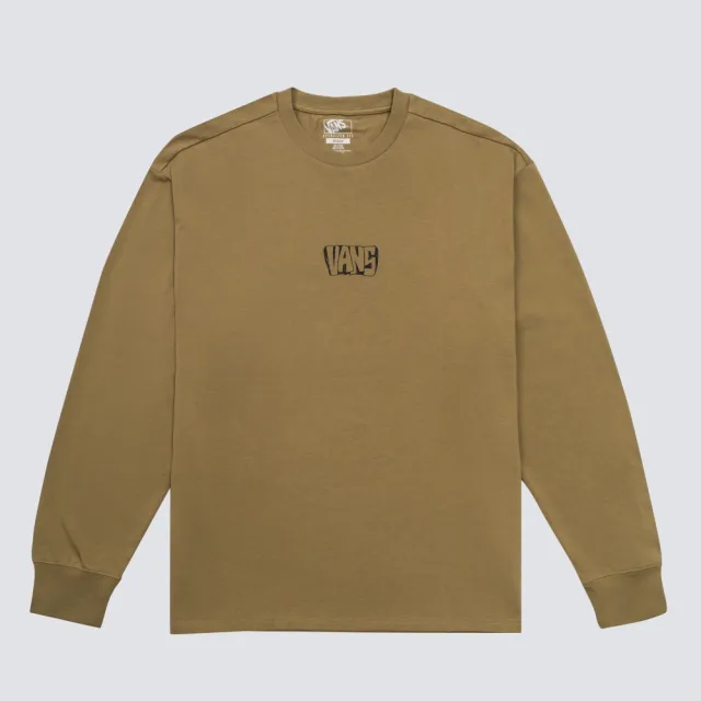 【VANS】官方旗艦 AP Sould FGX 卡其棕色長袖T恤