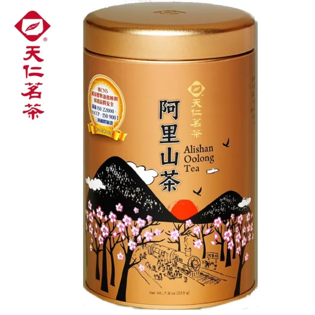 【天仁茗茶】台灣阿里山茶茶葉225g