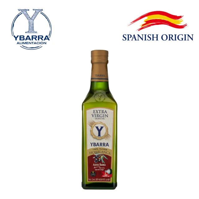 【YBARRA】益百萊 100%單一品種特級冷壓初榨橄欖油500ml (生飲旗艦款0.2酸價/玻璃瓶裝/雙10限定)