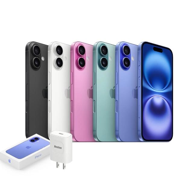 【Apple】A級福利品 iPhone 16 Plus 128G 6.7吋(原廠展示機+100%電池)送20W快充頭