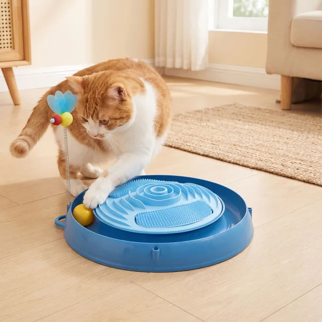 【CATIT】嘿卡堤  小蜜蜂軌道球（貓玩具/益智玩具）