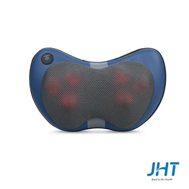 【JHT】3D多功能溫感按摩枕K-1581(頸椎按摩/肩頸熱敷)