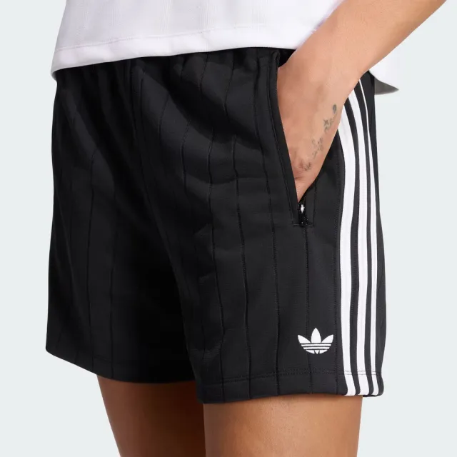 【adidas 愛迪達】Fb Shorts 女 短褲 運動短褲 休閒短褲 經典 黑(KS6788)