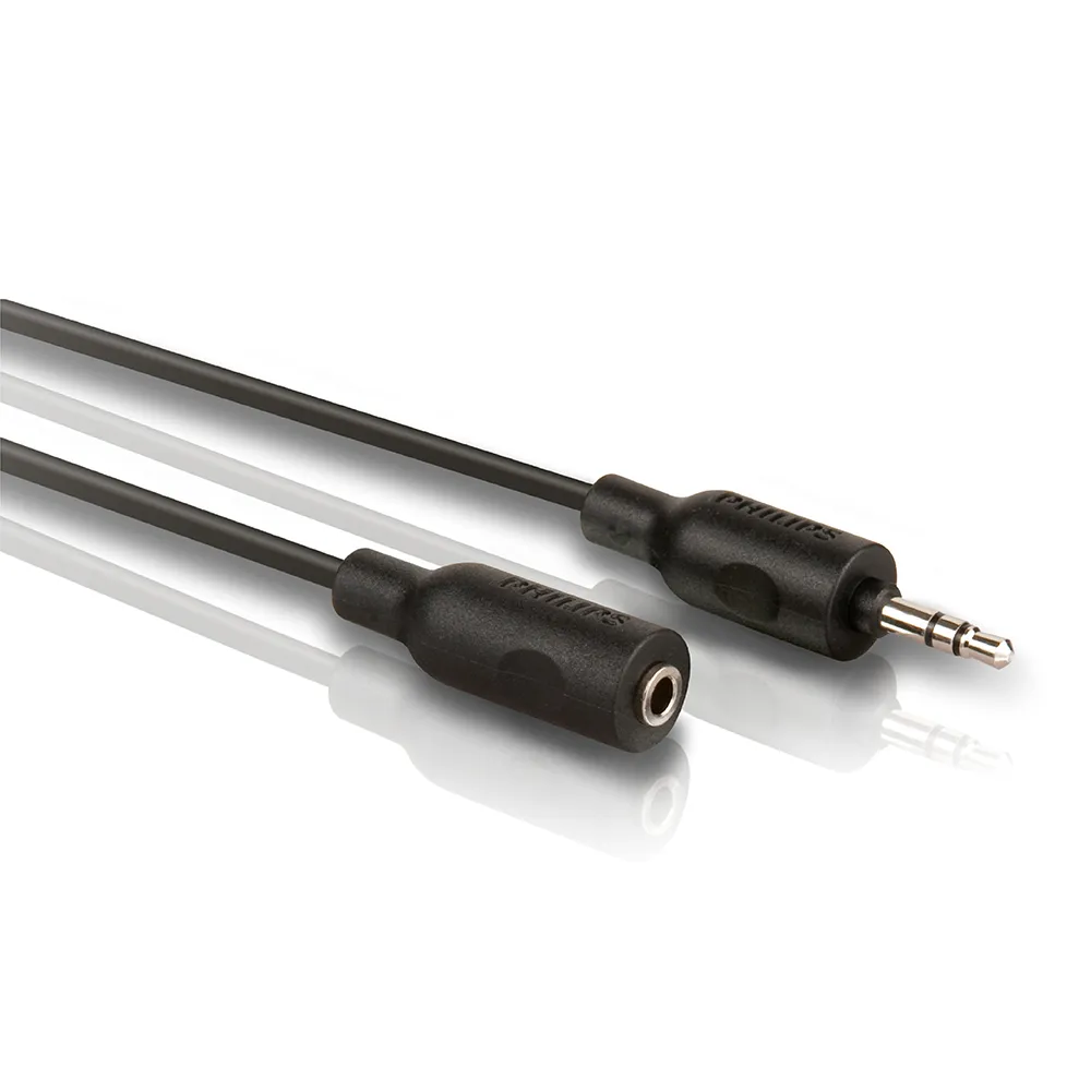 【Philips 飛利浦】5.0M 3.5mm音源延長線(SWA2531W/10)