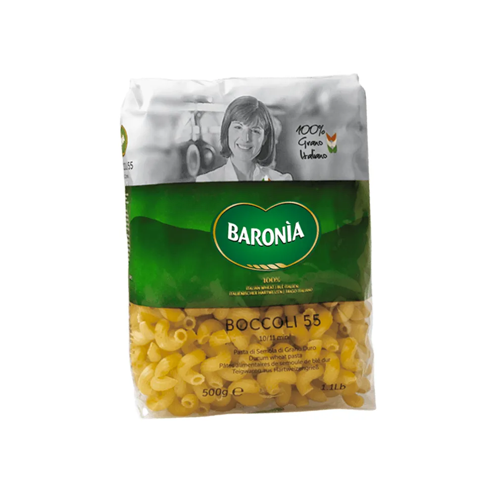 【BARONIA 巴羅尼亞】義大利 橫紋肘狀通心麵 500g