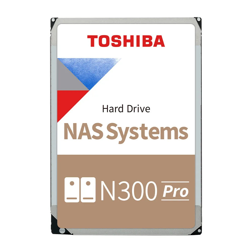 【TOSHIBA 東芝】N300 Pro系列 3.5吋 24TB 7200轉 1GB NAS內接硬碟 (HDWG82EAZSTB)