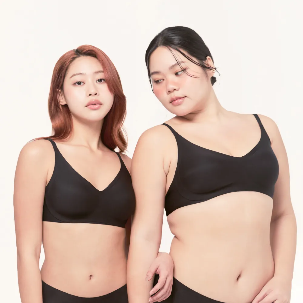 【MarCella 瑪榭】任選9件-輕盈無感-無痕無鋼圈內衣(寬肩背心/細肩背扣/無痕內衣/女內衣)