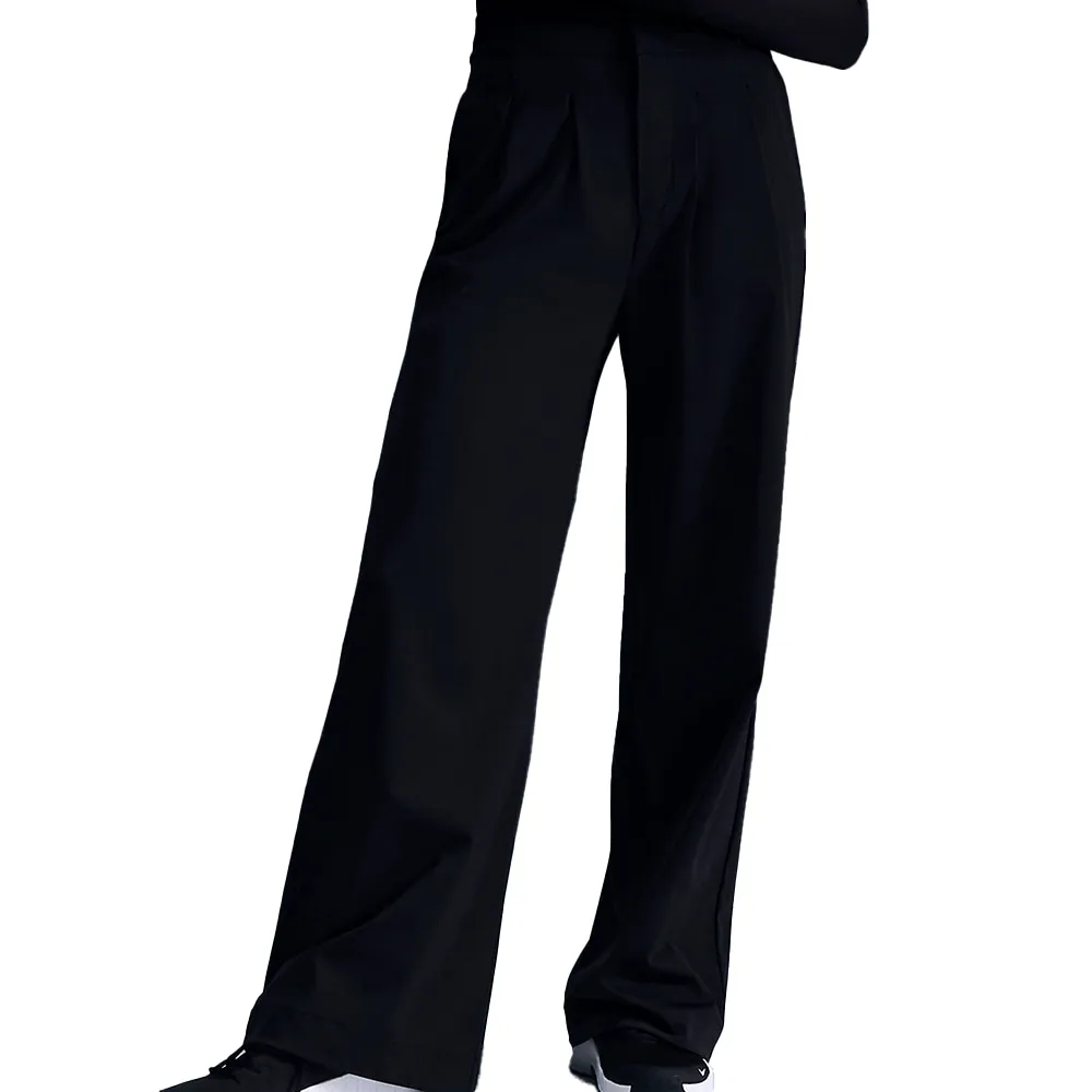 【NIKE 耐吉】Bliss Trouser 女款 黑色 運動 落地褲 寬鬆 訓練 透氣 休閒 長褲 FQ2167-010