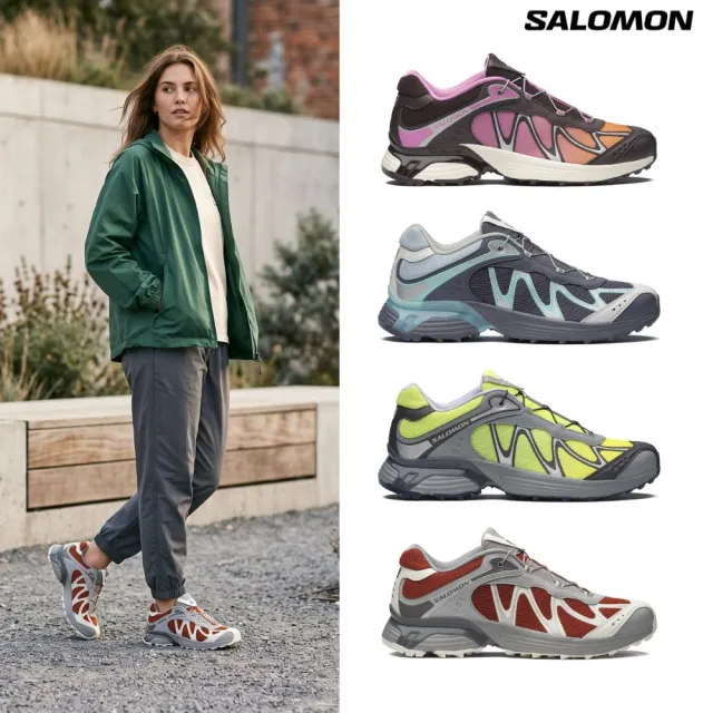 【salomon】XT-WHISPER 運動鞋 男女款 多色選_仙客來紅/冰藍/夏普綠/煅赭石