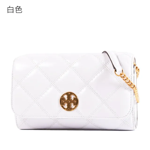 【TORY BURCH】WILLA 菱格翻蓋斜背WOC包-(新款任選)