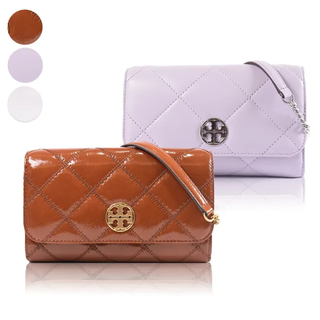 【TORY BURCH】WILLA 菱格翻蓋斜背WOC包-(新款任選)