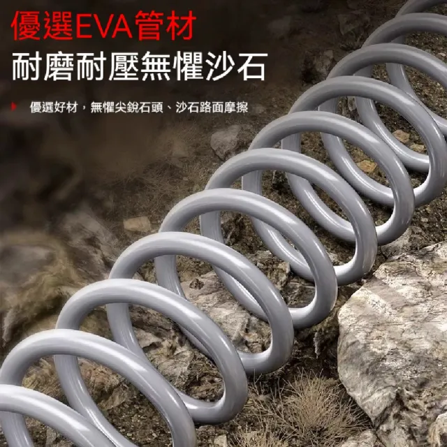 【ZHIPU 芝浦】高壓澆水槍 多功能噴水槍 園藝灑水槍 洗車澆花噴頭 10米彈簧管套裝 三種水型調節 定制款L