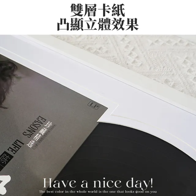 【ARRYN HOUSE】黑膠唱片展示框 專輯收藏 ER0764 (黑膠相框 專輯展示 黑膠裝裱框 CD專輯相框 唱片收納)