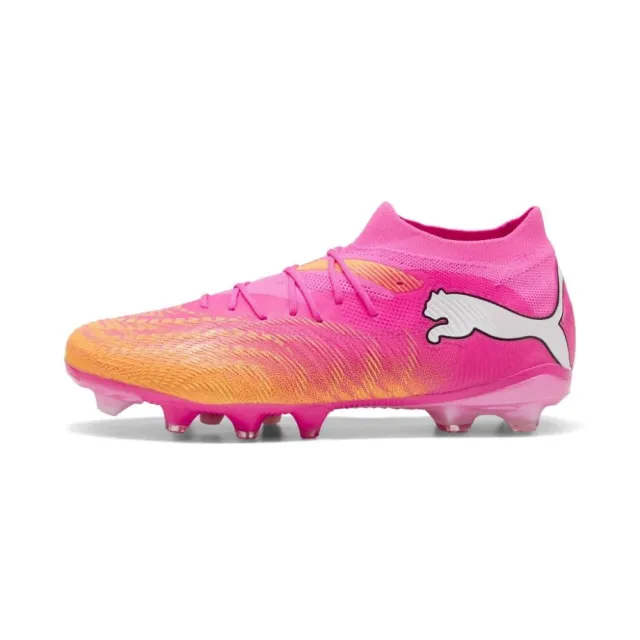 【PUMA】FUTURE 9 MATCH 成人釘鞋 粉 10871305