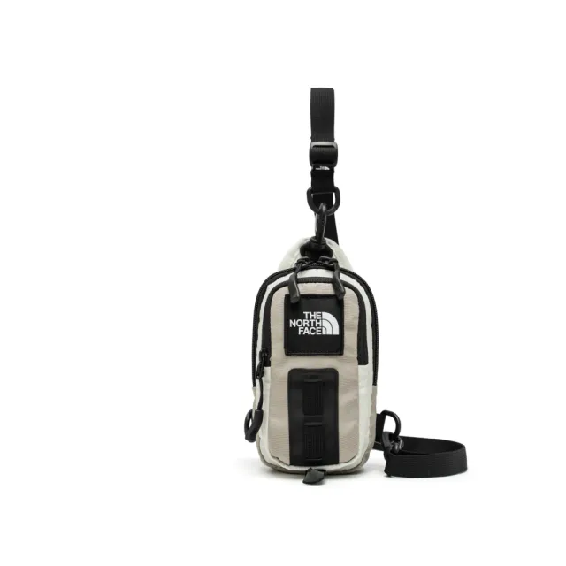 【The North Face】北面男女款棕色DWR防潑水休閒單肩包|8JCGSM4 斜背包