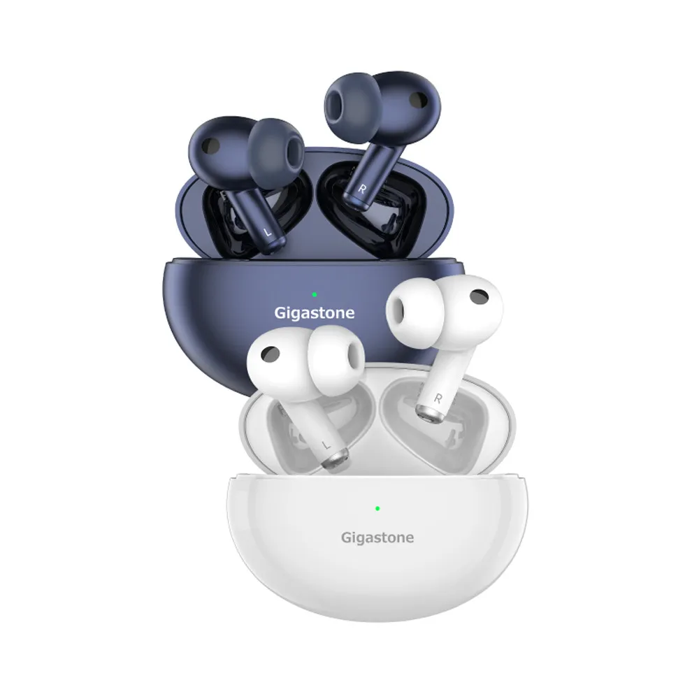 【Gigastone 立達國際】True Wireless真無線降噪藍牙耳機TAQ1(ANC主動降噪/ENC/通透模式/藍牙5.4/無線充電)