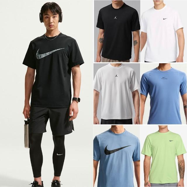 【NIKE 耐吉】休閒上衣 運動上衣 短袖 AS M NK DF UV HYVERSE SS Dri-FIT 排汗 休閒 多款(DV9840-100&)