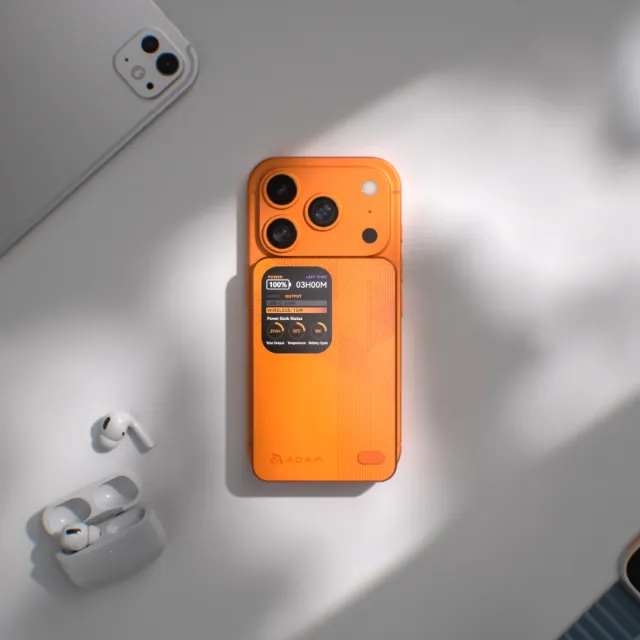 【ADAM 亞果元素】VIONTA  M5 5000mAh 磁吸無線行動電源(標示Wh/3C認證/可上飛機)