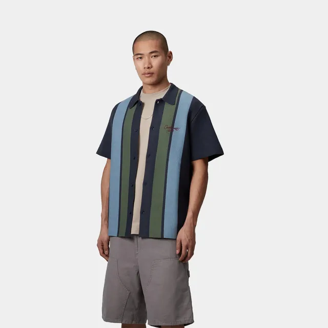 【Carhartt WIP】短袖 上衣 襯衫 S/S Memory Knit Shirt 經典工裝 男裝