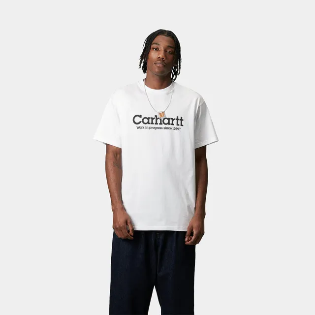 【Carhartt WIP】短袖 上衣 S/S Label Script T-Shirt 經典工裝 男裝
