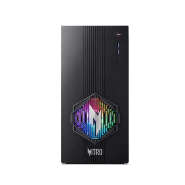 【Acer 宏碁】+500G外接SSD★R7 RT9070XT 電競電腦(N30-100/R7-8700F/32GB/1TB/RX9070XT/W11)