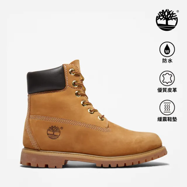 【Timberland】女款小麥色Timberland☆ Premium經典防水6吋黃靴(10361713)