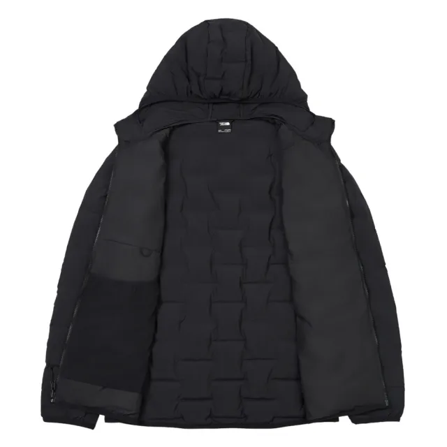 【The North Face】北面男款黑色DWR防潑水羽絨外套｜8DWVJK3